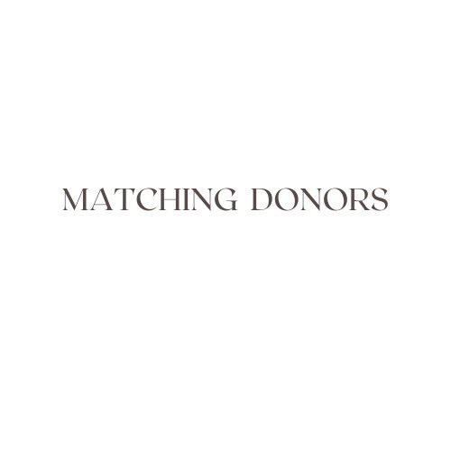 Matching Donors